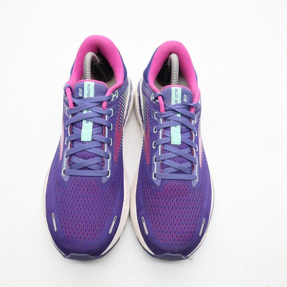 Brooks Adrenaline GTS 22 Women's Size 11.5 Dark Purple Running 1203531B403 - Picture 2 of 9